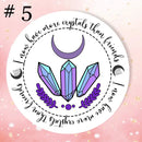 Stickers:  Crystals, Chakra & Energy Themes FB3292