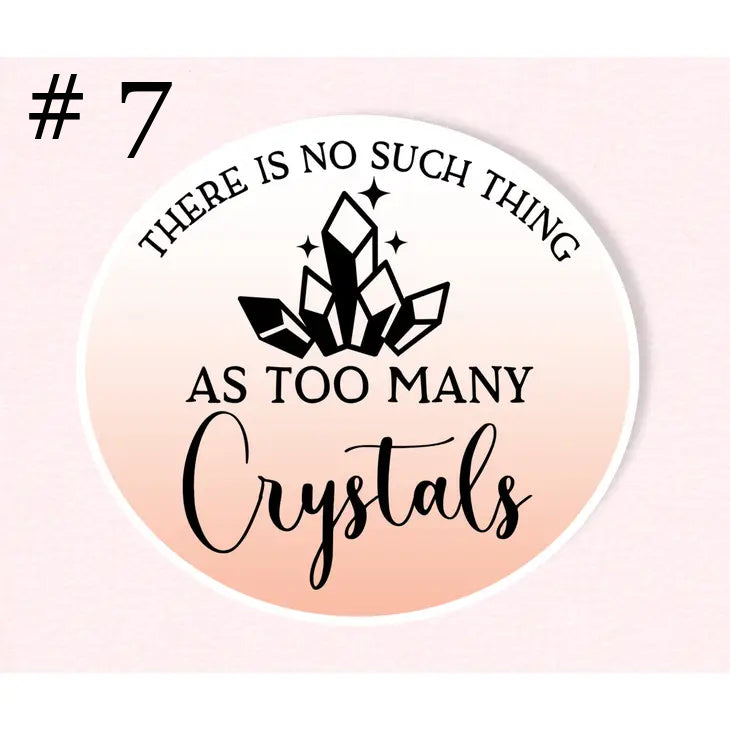 Stickers:  Crystals, Chakra & Energy Themes FB3292