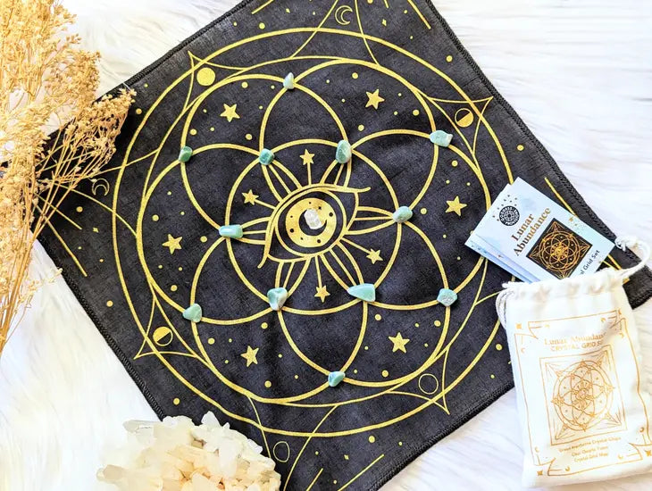 Lunar Abundance Crystal Grid Kit FB3266