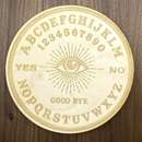 Wood Round Crystal Grid Bases, Assorted Patterns FB1246