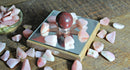 Tumbled Pink Opal from Peru for tranquility, calm and uplifting