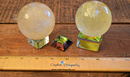 Rainbow Glass Cube Sphere Stand FB1565