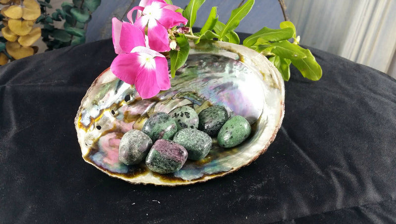Tumbled Ruby Zoisite for the Heart Chakra, Joy, Happiness , Passion & Powerful Healing