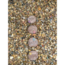 Fairy Garden / Miniature Accessories - Set of 4 Mini Word Stepping Stones - FB1617