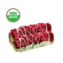 White Sage & Dragons Blood 4" Smudge Stick FB3279 🍐