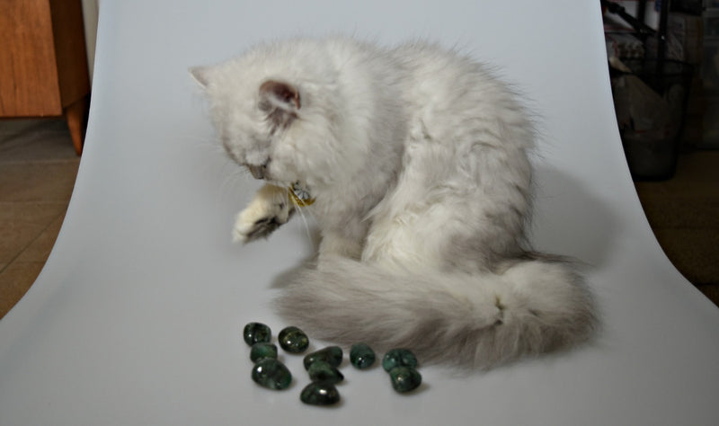 Tumbled Emerald for Heart Chakra, relationships and clarity FB1224