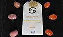 Zodiac Crystal Astrology Grids - all 12 Zodiac Signs, Tumbled stones, pouch & card