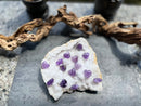 Amethyst Chevron Pocket Heart - Stress Relief 💜🌸💜 FB1370