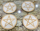 Wood Cut Out Crystal Grid Bases - FB2982