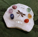 Dragonfly Happy Rainbow Crystal Grid