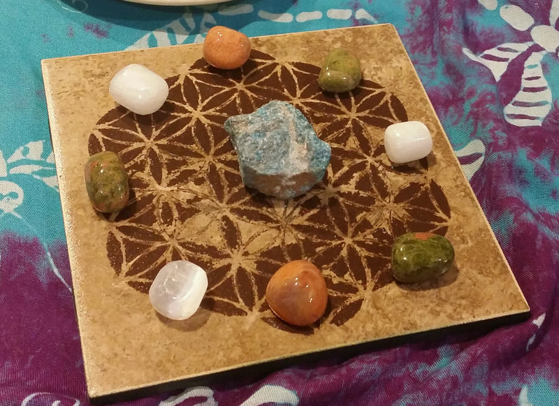 Apatite Rough from Madagascar - Center for Crystal Grid - Enhances Manifestation - Appetite Suppression