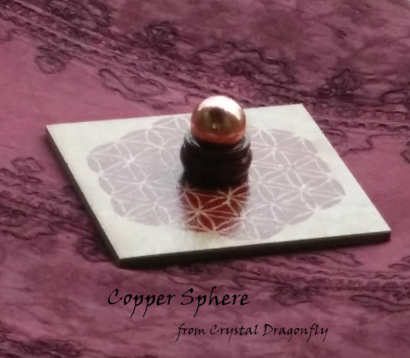 Small Copper Sphere - Known as the Healing Metal & the Lucky Metal FB3129 💛