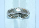 Solid Sterling Silver Bands / Rings Engraved "Witchy", "Magick", and "Blessed Be", Gift Boxed FB1005