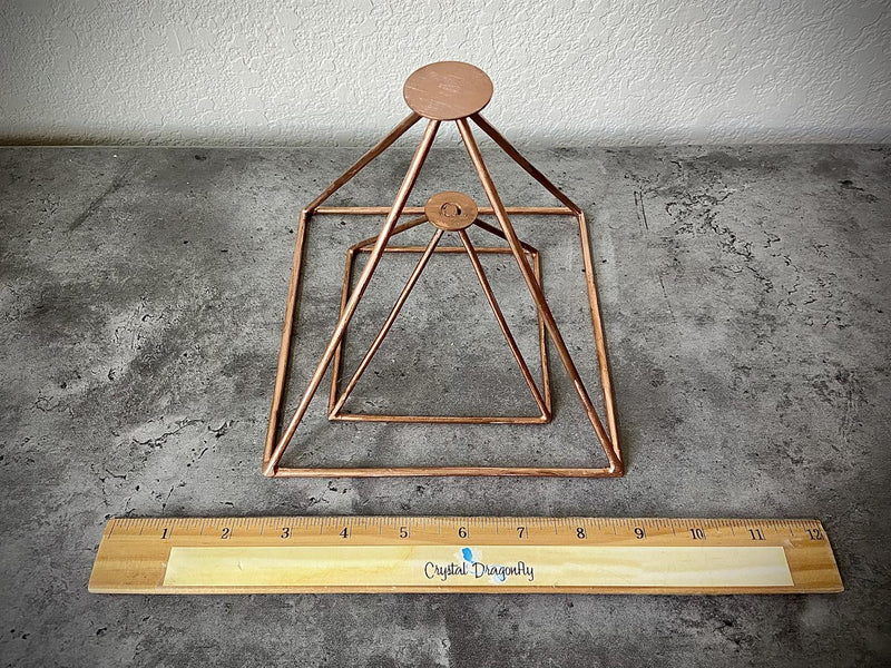 Copper Pyramids, with Platform Top; FB1660